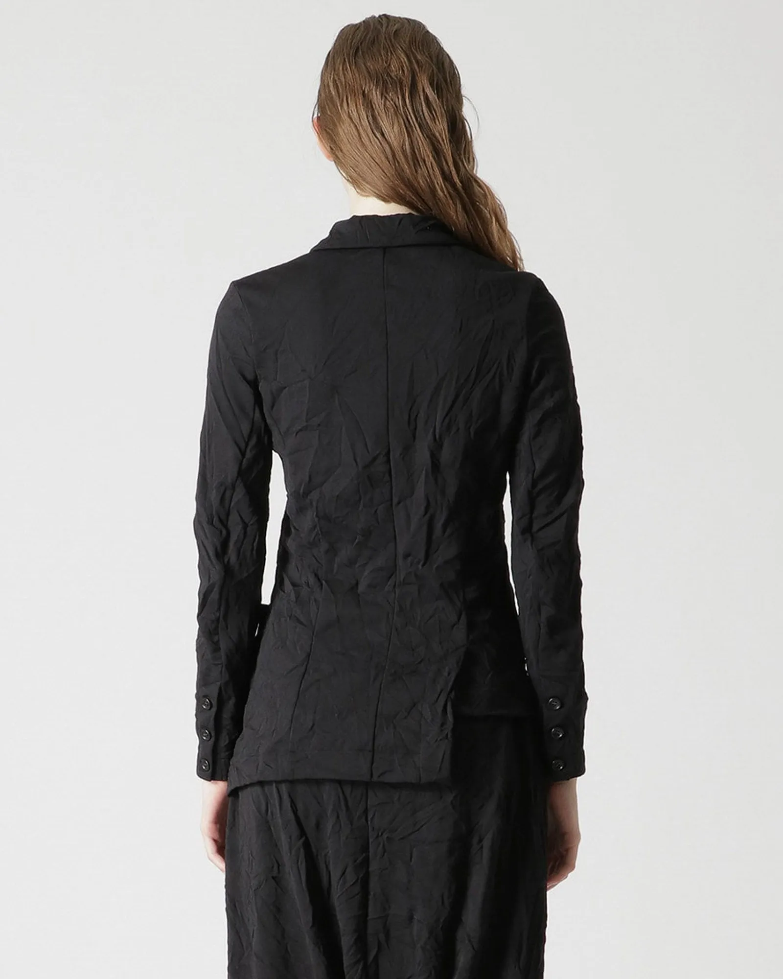 Asymmetrical 4 Button Jacket