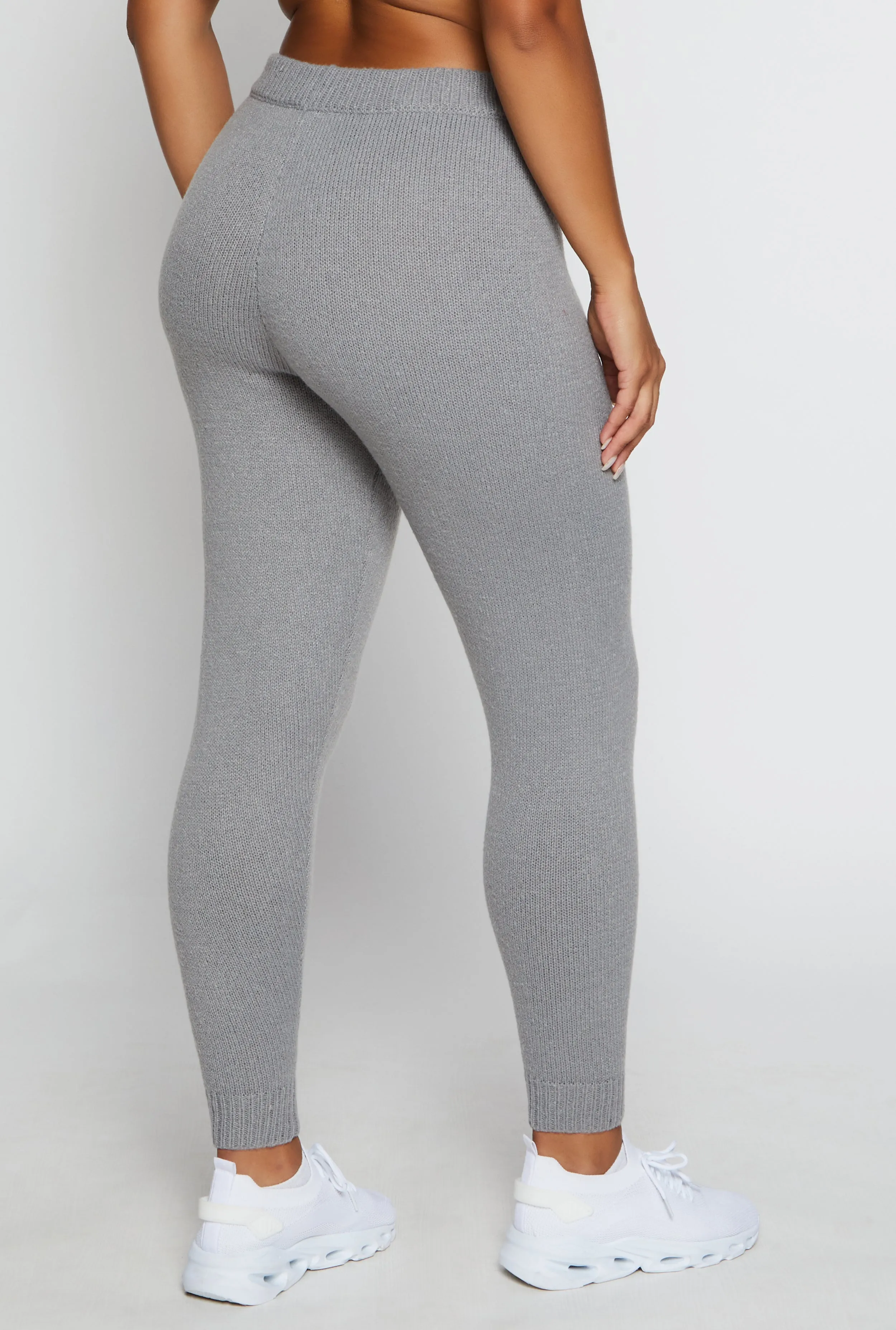 Brushed Knit Drawstring Joggers