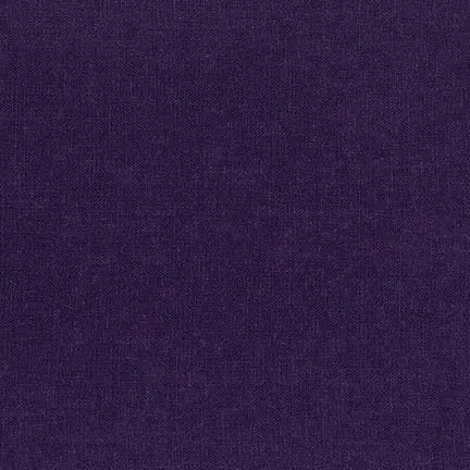 Brussels Washer Linen Rayon Blend in Dark Purple