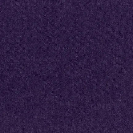 Brussels Washer Linen Rayon Blend in Dark Purple