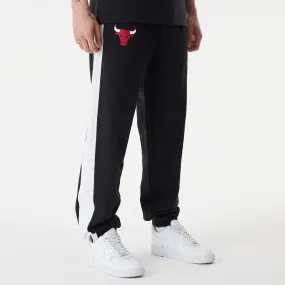 Chicago Bulls NBA Large Graphic Black Joggers