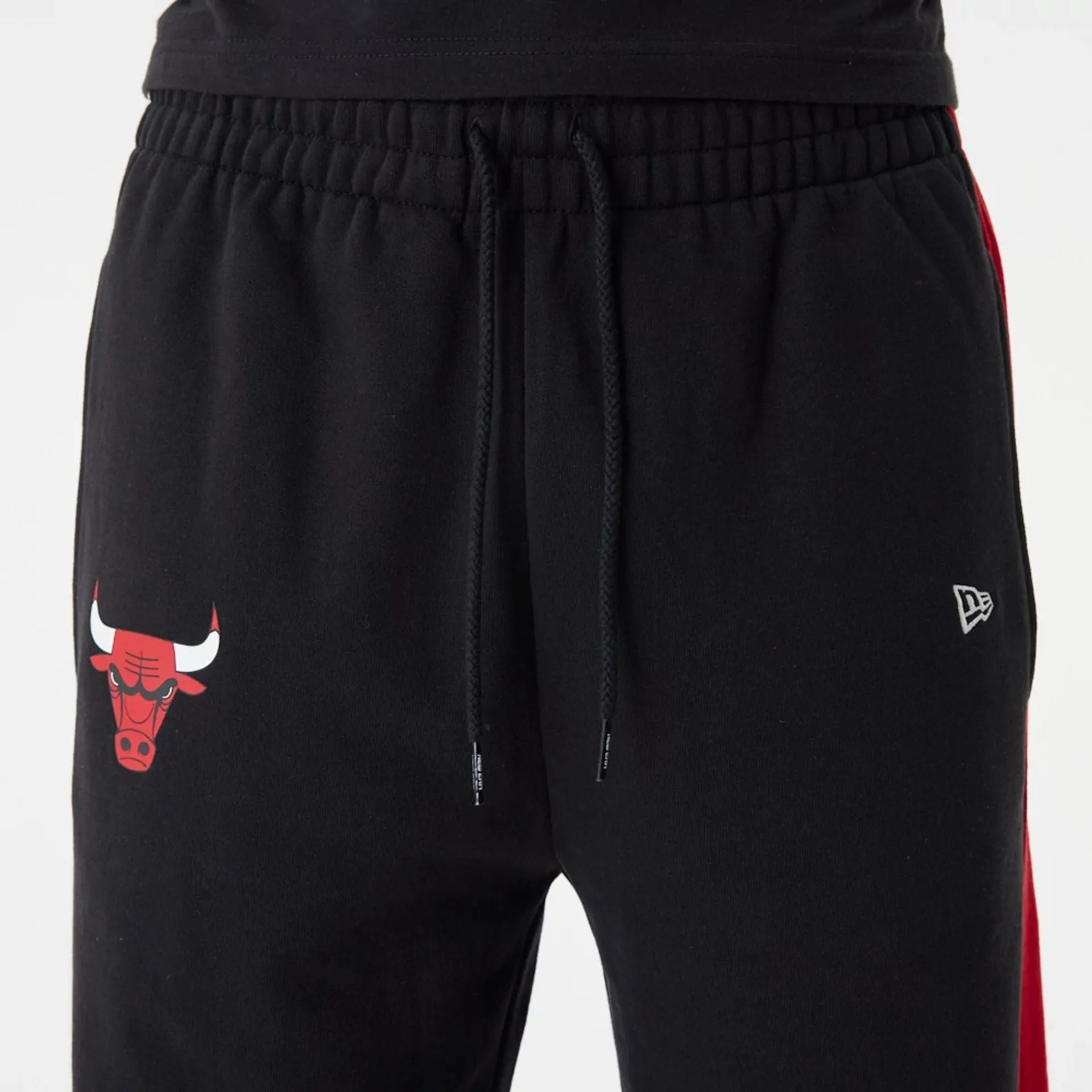 Chicago Bulls NBA Large Graphic Black Joggers