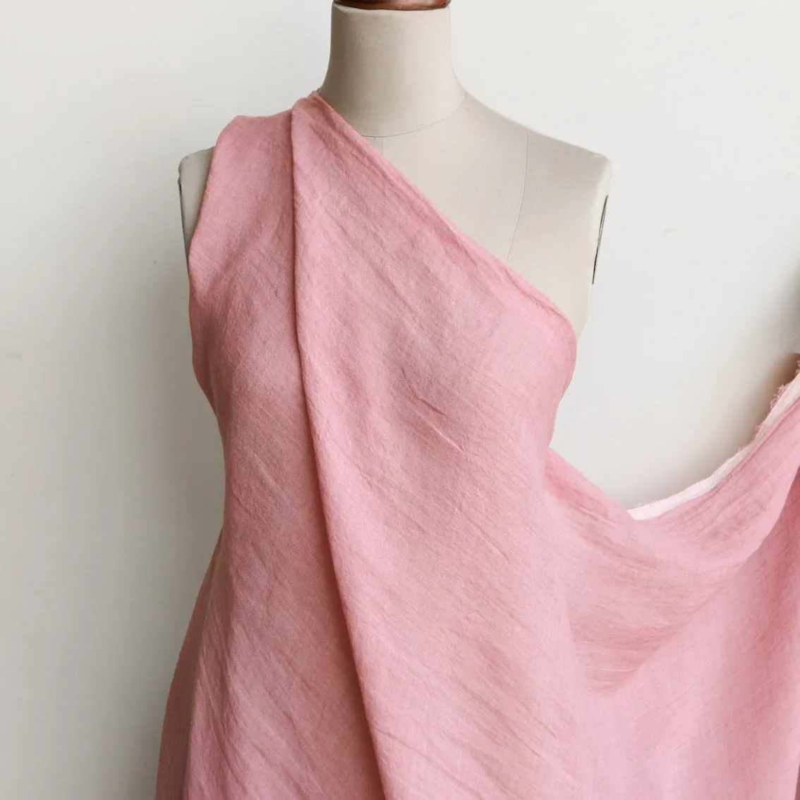 City Petal Pink Linen Gauze