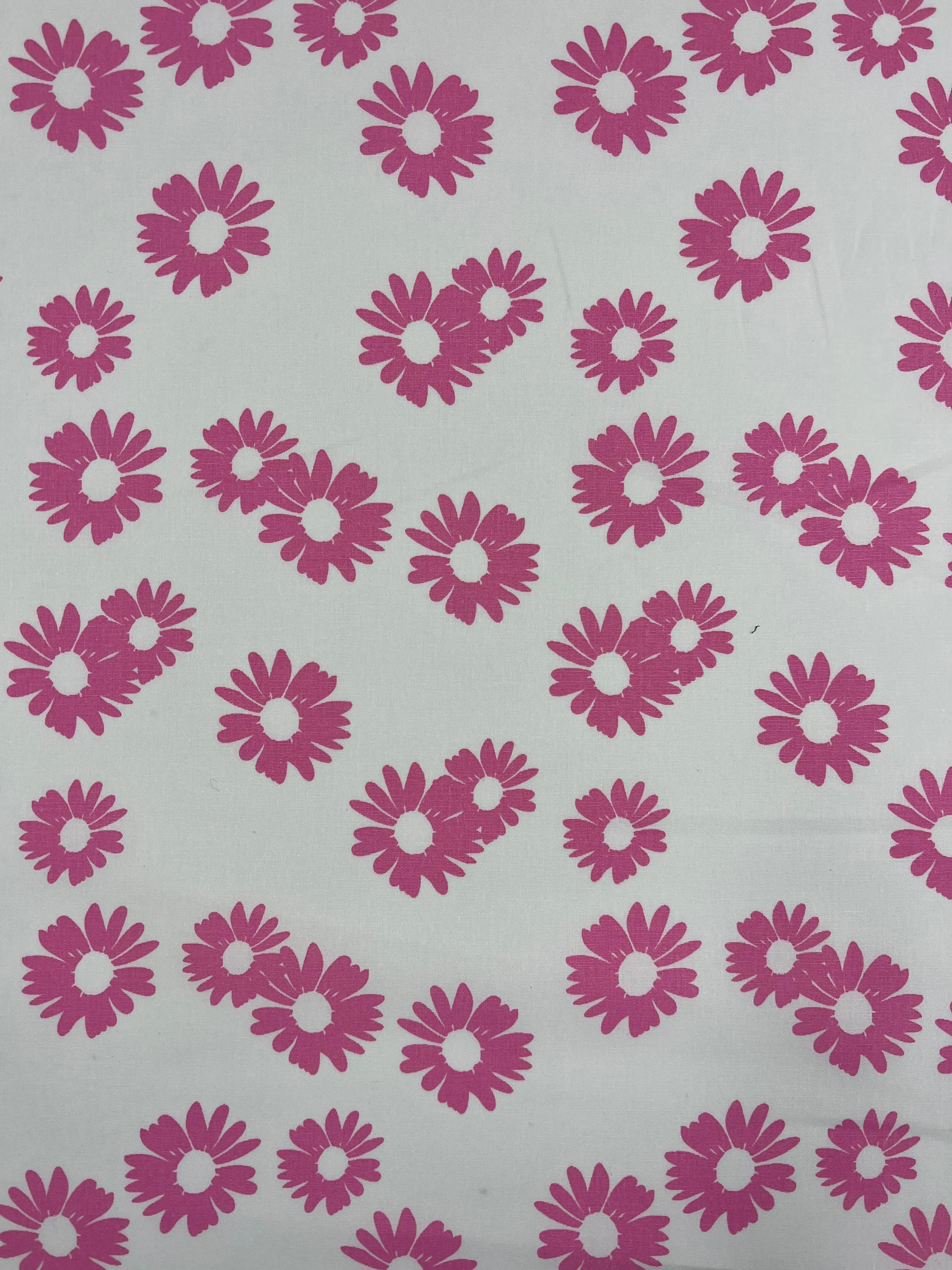 Cotton Sateen - Daisy Pop - 150cm