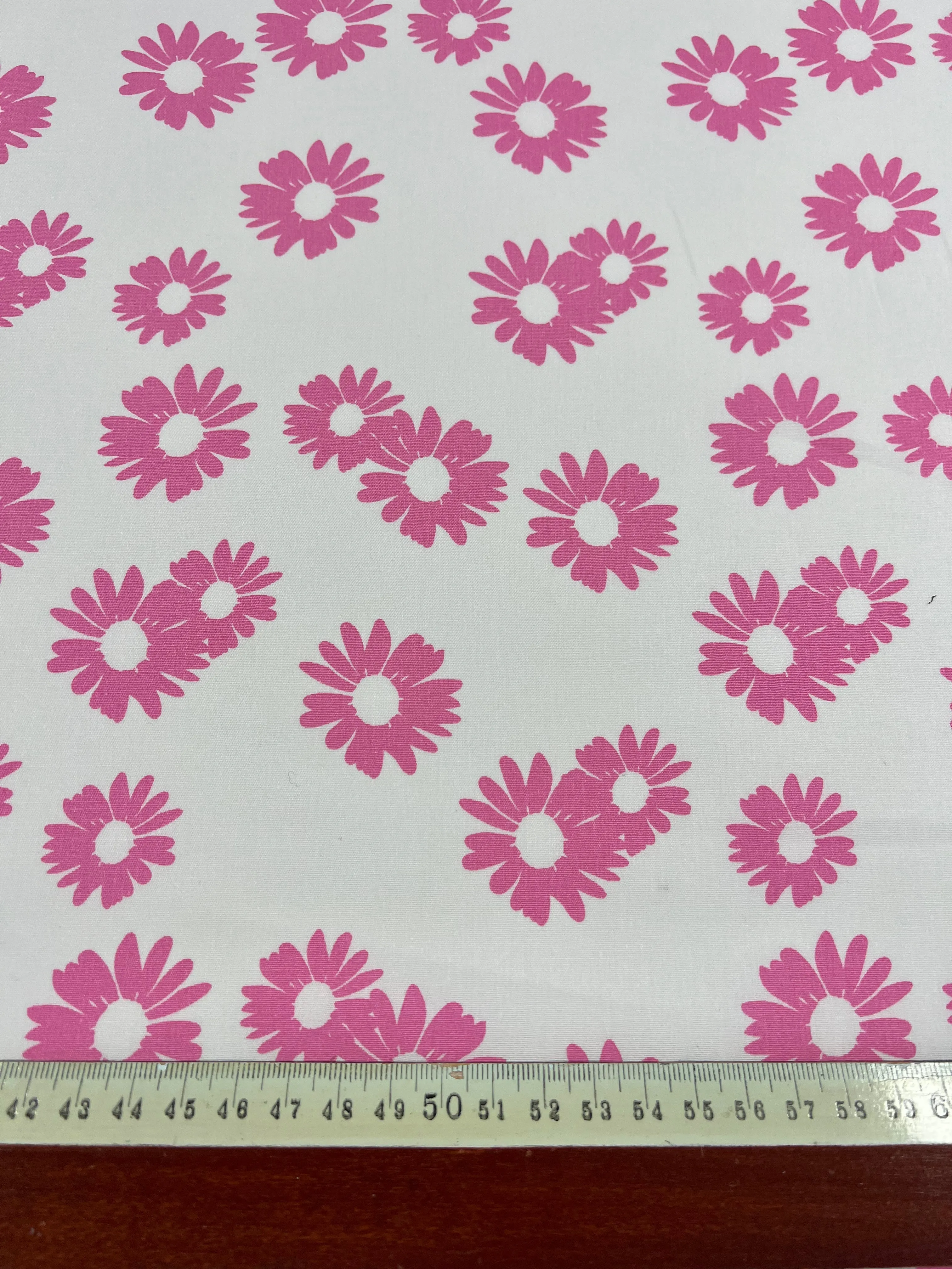 Cotton Sateen - Daisy Pop - 150cm