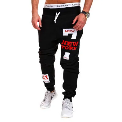 Men’s Graphic Print Jogger Pants – Urban Streetwear Style