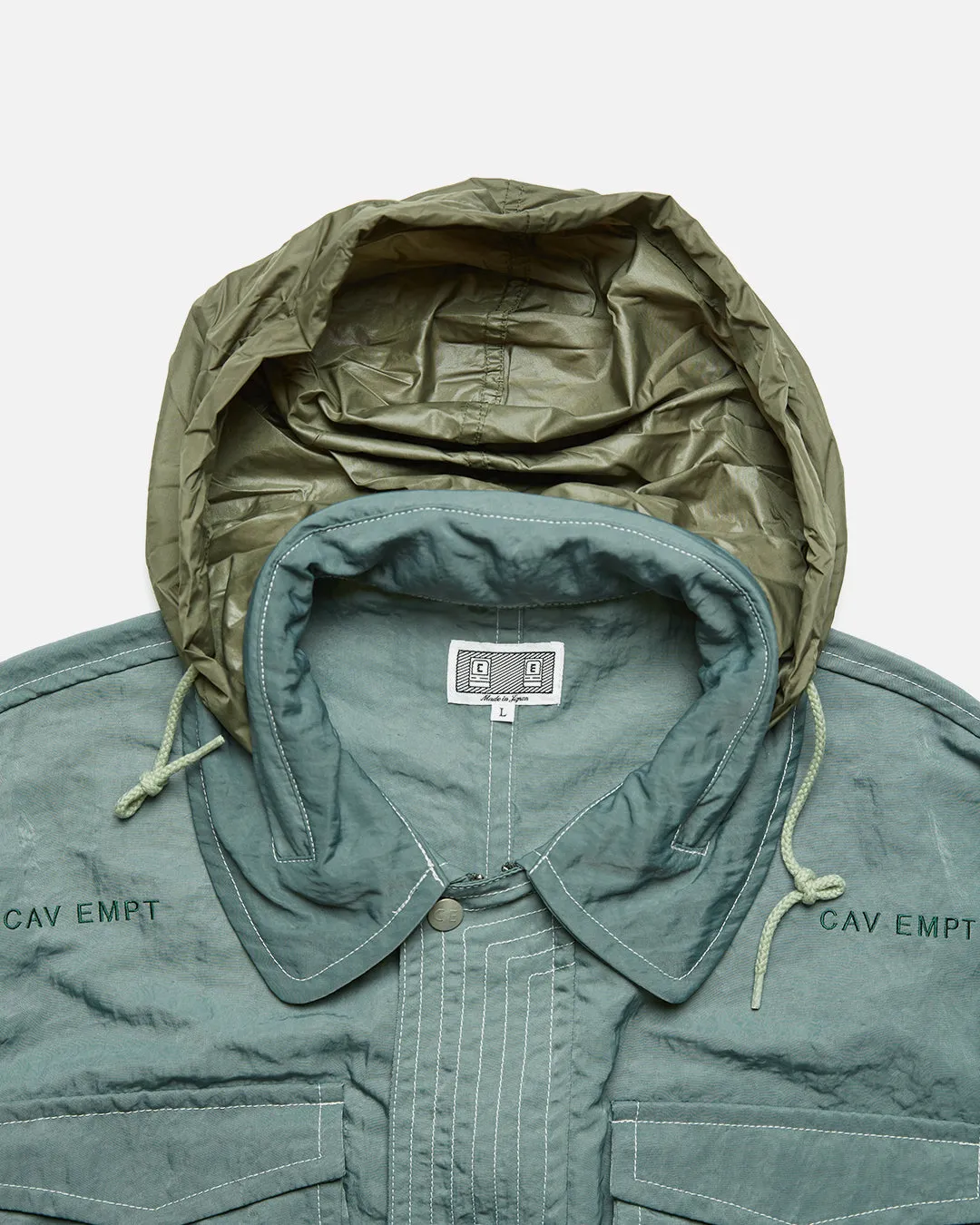 Nylon Field Coat - Green