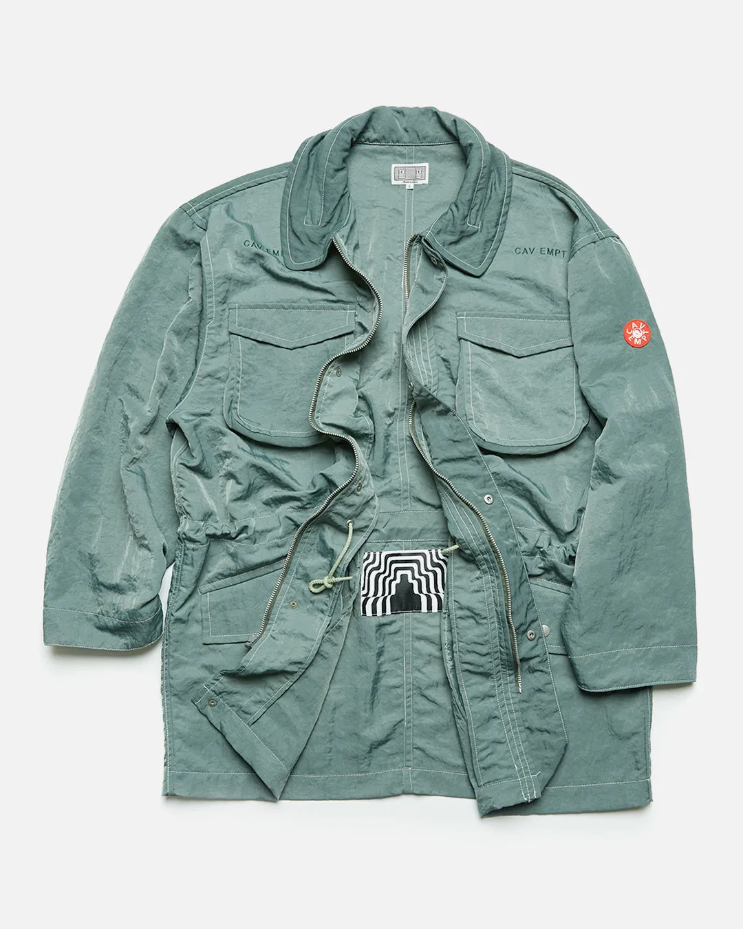 Nylon Field Coat - Green