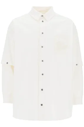 Off-White Convertible Overshirt With 90S