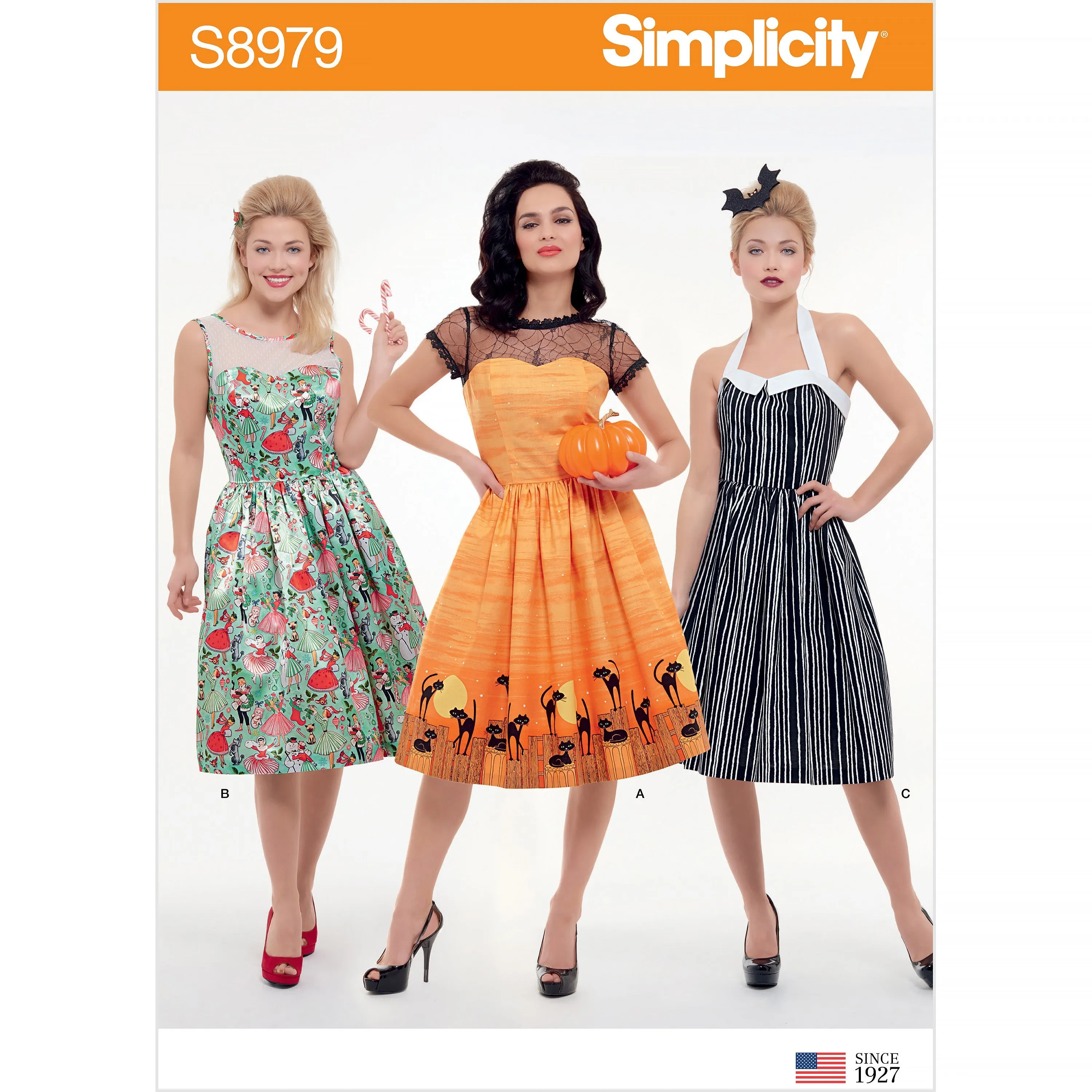 Simplicity Pattern 8979 Misses' Classic Halloween Costume