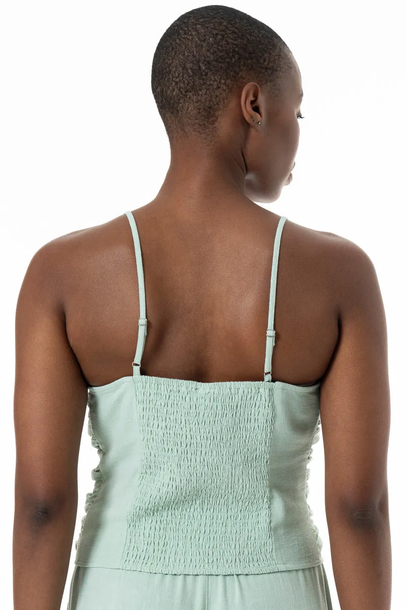 Strappy Top _ 152240 _ Green