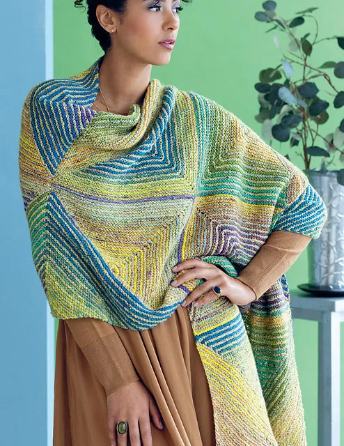 Timeless Noro Knit Shawls