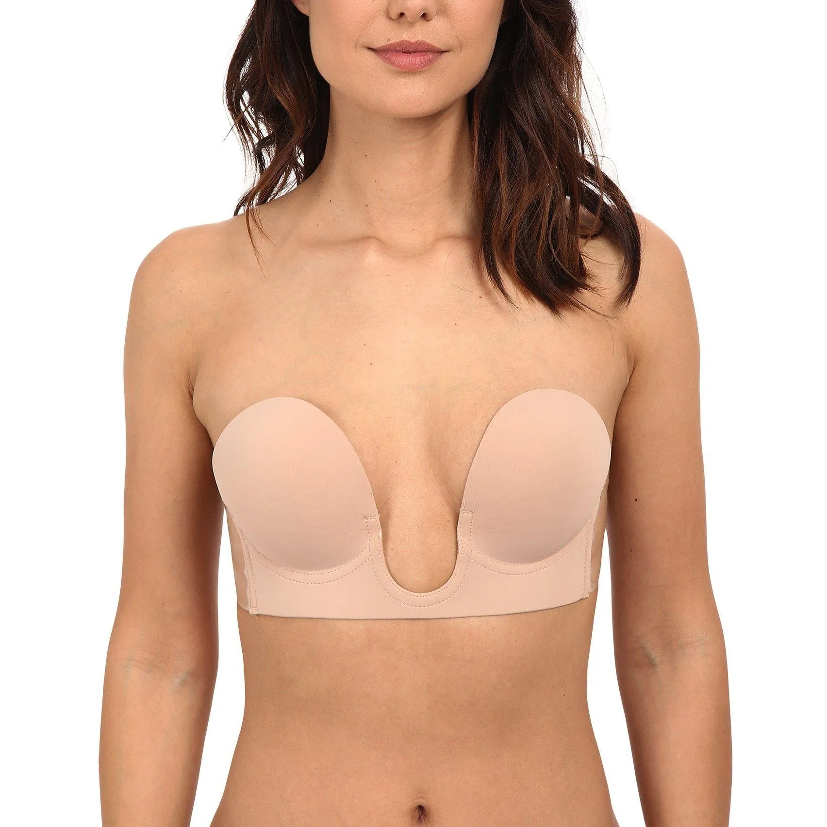 ToBeInStyle Women's Deep Plunge Convertible V Bra